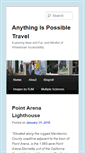 Mobile Screenshot of anythingispossibletravel.com